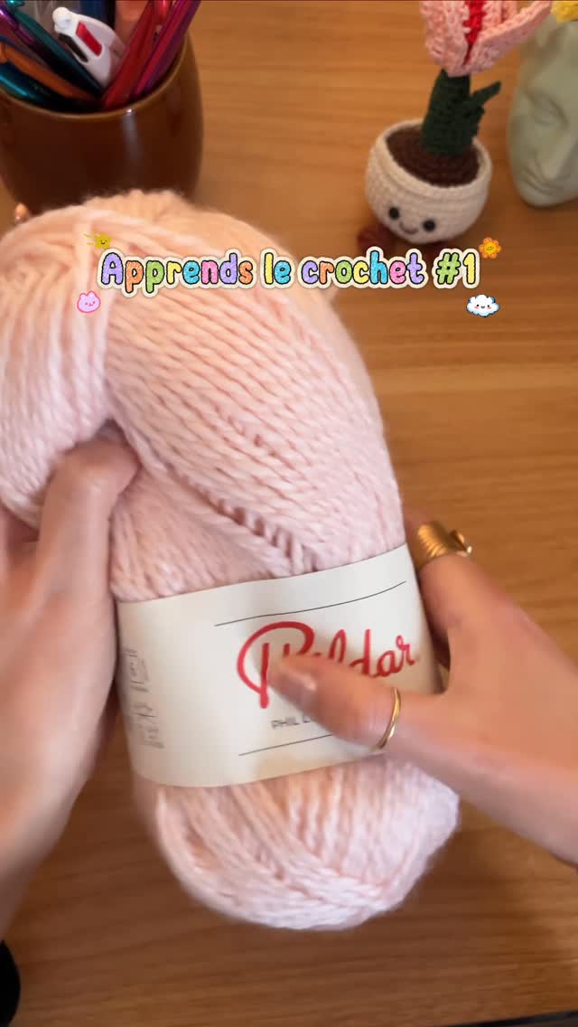 Apprendre le crochet - Ép.1 : les bases 🎀  — reel Korê Studio